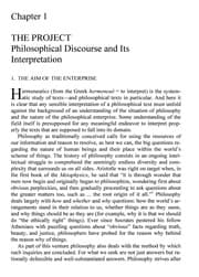 Tapa de Interpreting philosophy: the elements of philosophical hermeneutics