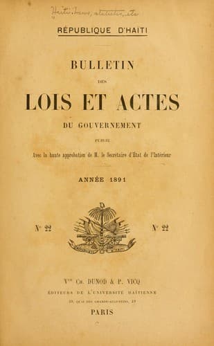 Tapa de Bulletin des lois et actes