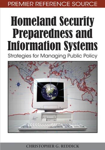 Tapa de Homeland security preparedness and information systems