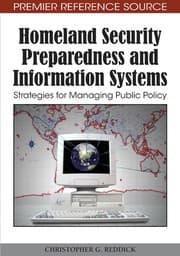 Tapa de Homeland security preparedness and information systems