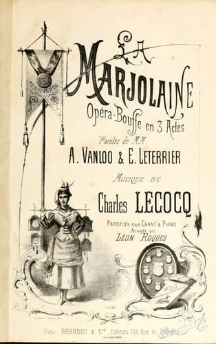 Tapa de La marjolaine