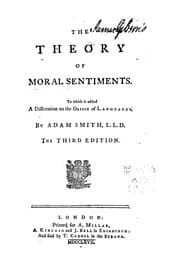 Tapa de The Theory of Moral Sentiments: To which is Added a Dissertation on the Origin of Languages