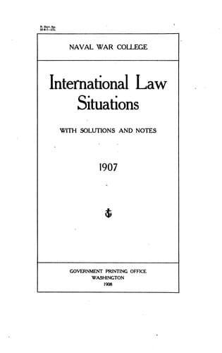 Tapa de International Law Documents...
