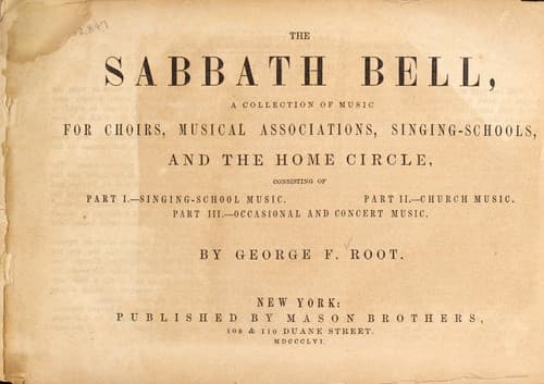 Tapa de The Sabbath bell