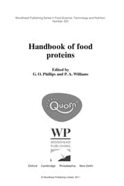 Tapa de Handbook of food proteins