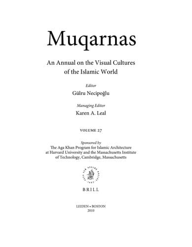 Tapa de Muqarnas