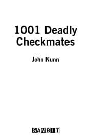 Tapa de 1001 deadly checkmates
