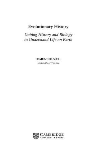 Tapa de Evolutionary history