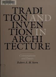 Tapa de Tradition and invention in architecture