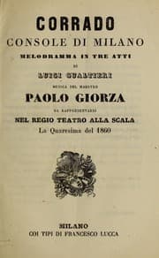Tapa de Corrado, console di Milano
