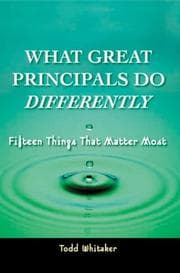 Tapa de What Great Principals Do Differently