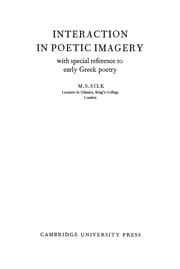 Tapa de Interaction in poetic imagery