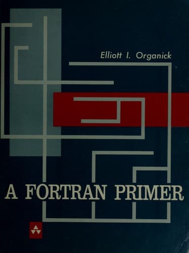 Tapa de A FORTRAN primer