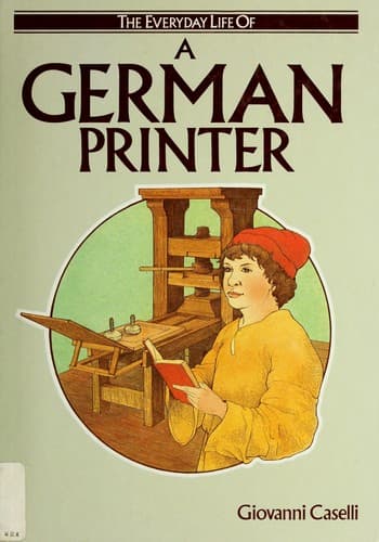 Tapa de A German printer