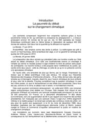 Tapa de Climat, un de bat de voye ?