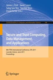 Tapa de Secure and Trust Computing, Data Management and Applications