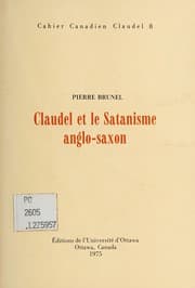 Tapa de Claudel et le satanisme Anglo-Saxon