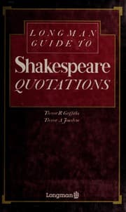 Tapa de Longman guide to Shakespeare quotations