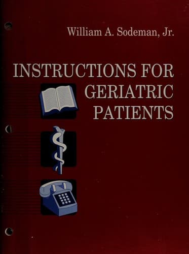 Tapa de Instructions for geriatric patients