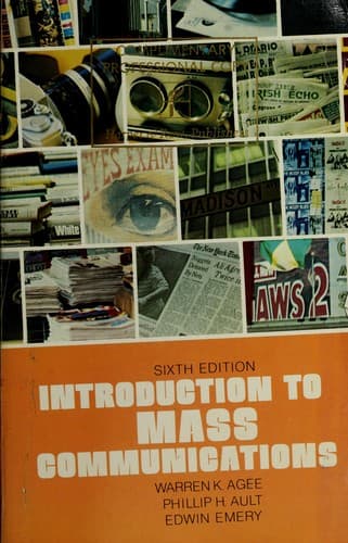 Tapa de Introduction to mass communications
