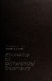 Tapa de Elements of differential geometry