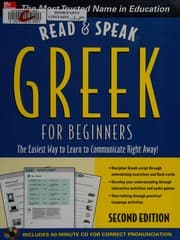 Tapa de Read & speak Greek for beginners