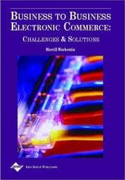 Tapa de Business to Business Electronic Commerce