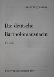 Tapa de Die deutsche Bartholomäusnacht