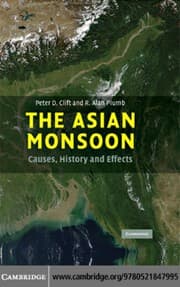 Tapa de The Asian monsoon
