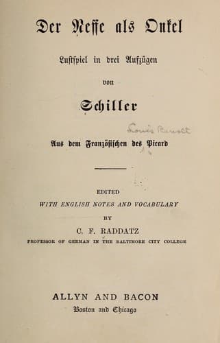 Tapa de Der neffe als onkel