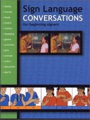 Tapa de Sign language conversations for beginning signers