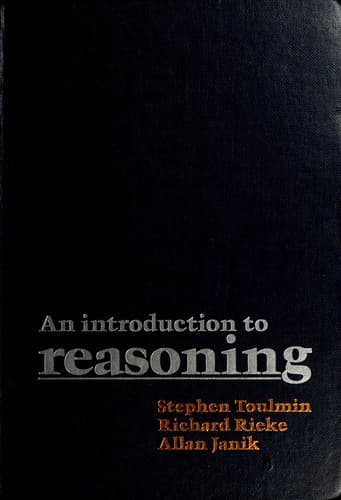 Tapa de An introduction to reasoning