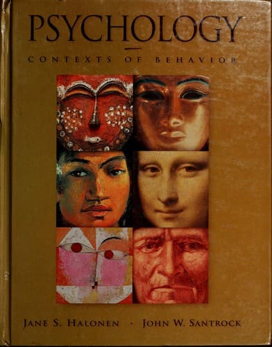 Tapa de Psychology