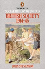 Tapa de British Society 1914-45