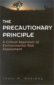 Tapa de The Precautionary Principle
