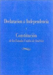 Tapa de Declaracion de Independencia y Constitucion de los Estados Unidos de America