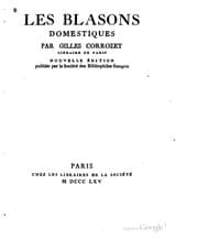Tapa de Les blasons domestiques