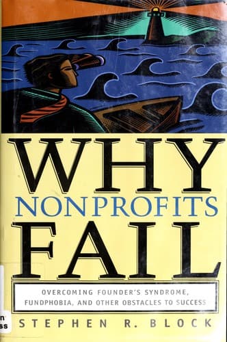 Tapa de Why nonprofits fail