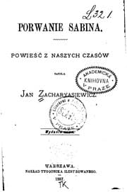 Tapa de Porwanie Sabina: powieść z naszych czasów