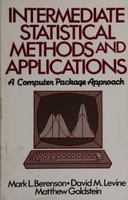 Tapa de Intermediate Statistical Methods and Applications