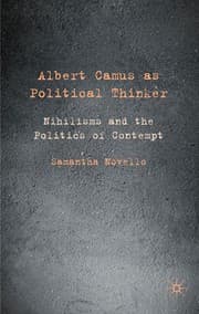 Tapa de Albert Camus as political thinker