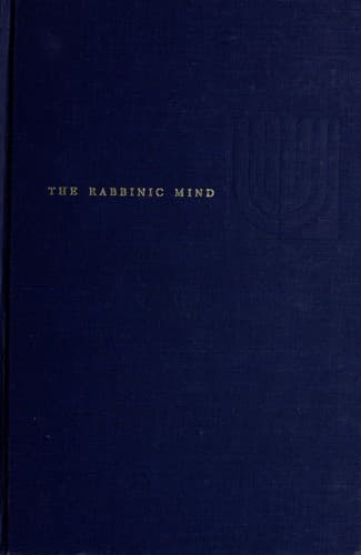 Tapa de The rabbinic mind.