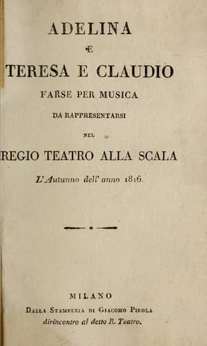 Tapa de Adelina e Teresa e Claudio