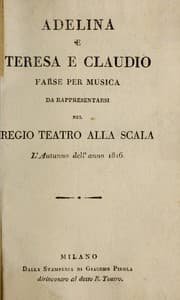 Tapa de Adelina e Teresa e Claudio