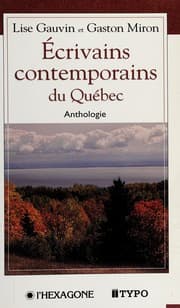 Tapa de Écrivains contemporains du Québec