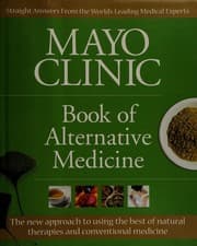 Tapa de Mayo Clinic book of alternative medicine