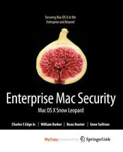 Tapa de Enterprise Mac Security