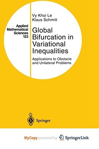 Tapa de Global Bifurcation in Variational Inequalities