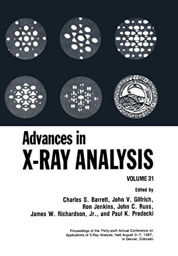 Tapa de Advances in X-Ray Analysis