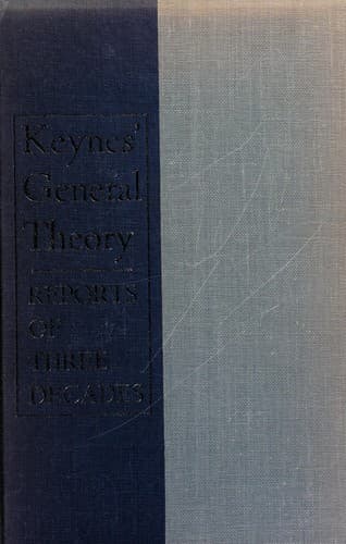 Tapa de Keynes' General theory